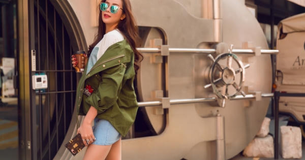Sella Trương khoe sắc trên phố Seoul
