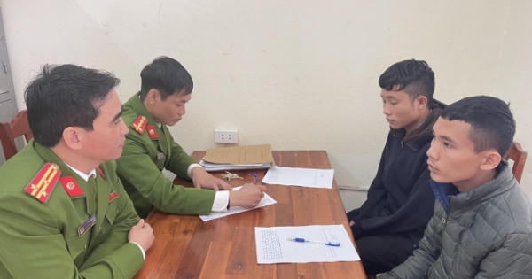 Bắt 2 đối tượng giả Công an, cán bộ ngân hàng lừa đảo trúng thưởng tại Thanh Hoá