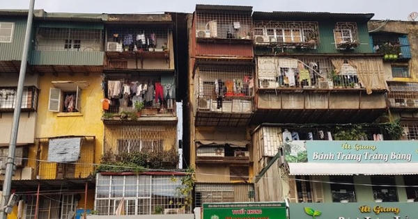 Khu tập thể G6A Thành Công có nguy cơ sụp đổ Khu tập thể G6A Thành Công có nguy cơ sụp đổ