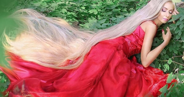 ‘Nàng Rapunzel đời thực’ được đàn ông săn đón vì mái tóc dài gần 2m