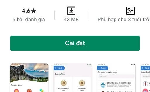 Xây dựng ứng dụng dùng chung "Smart Quang Nam"