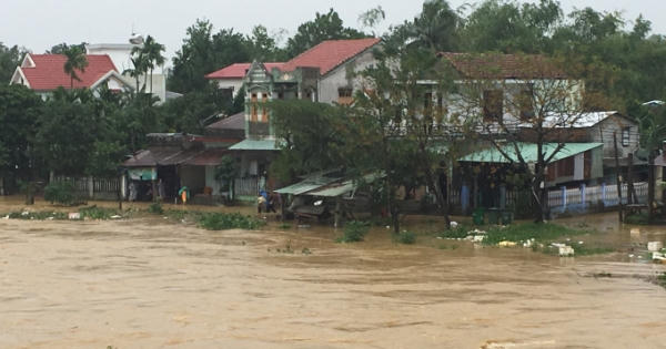 Đà Nẵng: Gần 4.500 hộ dân huyện Hòa Vang rơi cảnh ngập lũ sau bão