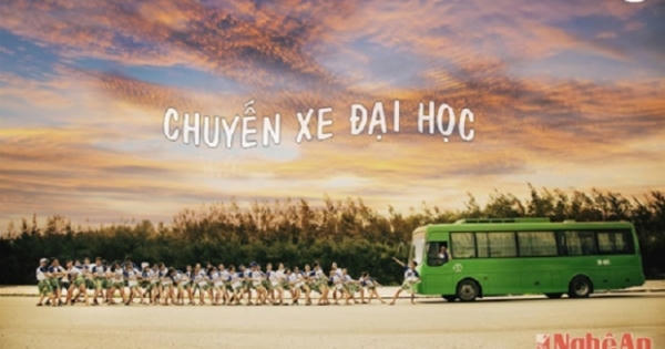 Kỷ yếu 'chuyến xe đại học' hài hước của học sinh trường Vinh I