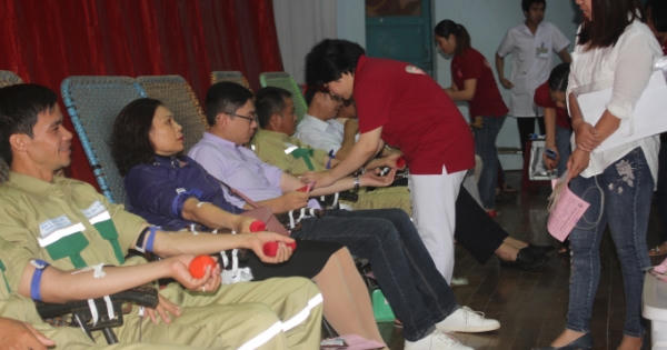 Tiếp nhận gần 700 đơn vị máu trong ngày hội Hành trình đỏ - năm 2019 Tiếp nhận gần 700 đơn vị máu trong ngày hội Hành trình đỏ - năm 2019
