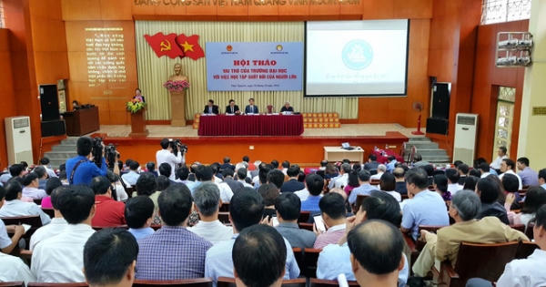 Giáo dục Đại học: "Chìa khóa" học tập suốt đời của người lớn