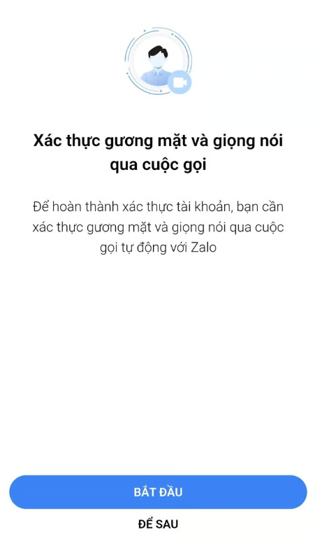 Zalo bất ngờ đổi cách xác thực tài khoản của người dùng
