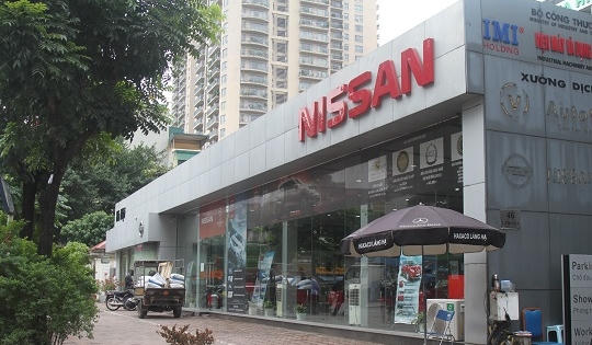 Hà Nội: Đại lý Nissan chiếm giữ trái phép tài sản Nhà nước để kinh doanh