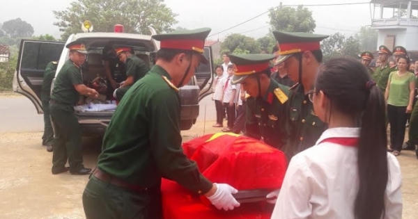 Sơn La: Đưa hài cốt hai liệt sỹ trở về với đất mẹ
