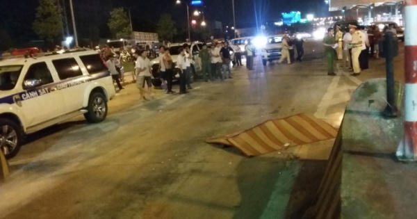 Thông tin mới vụ Thiếu tá CSGT bị xe tải đâm tử vong khi làm nhiệm vụ