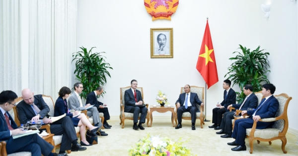 Thủ tướng tiếp Đại sứ Hoa Kỳ Thủ tướng tiếp Đại sứ Hoa Kỳ