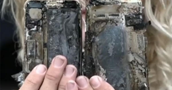 Xôn xao thông tin iPhone 7 bất ngờ phát nổ, thiêu rụi nội thất ô tô