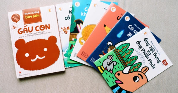 Bộ sách "Gấu Con" nuôi dưỡng trái tim nhân hậu và khả năng hợp tác của trẻ