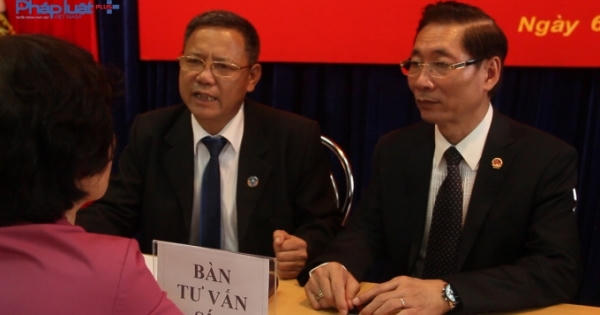 Phường Vĩnh Tuy tuyên truyền Luật bầu cử