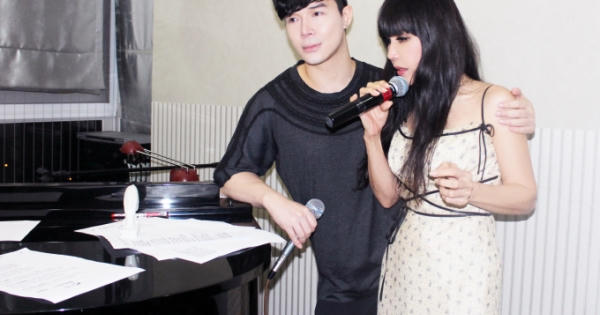 Nathan Lee sốt cao vẫn lặn lội đường xa tới nhà ca sĩ hải ngoại Nhật Hạ tập nhạc