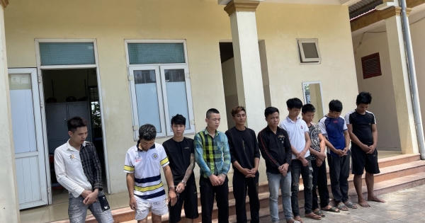 Thanh Hoá: Bắt giữ nhóm thanh niên tàng trữ, sử dụng trái phép chất ma túy tại khu nhà trọ