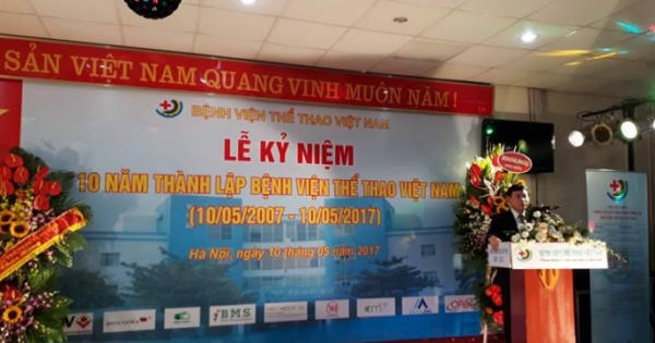Bệnh viện Thể thao Việt Nam kỷ niệm 10 năm thành lập