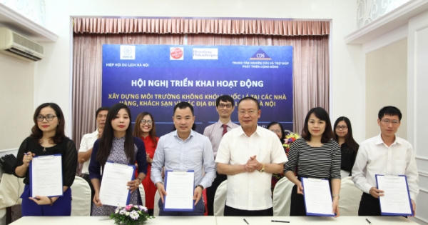 Ngành du lịch Hà Nội xây dưng môi trường không khói thuốc lá