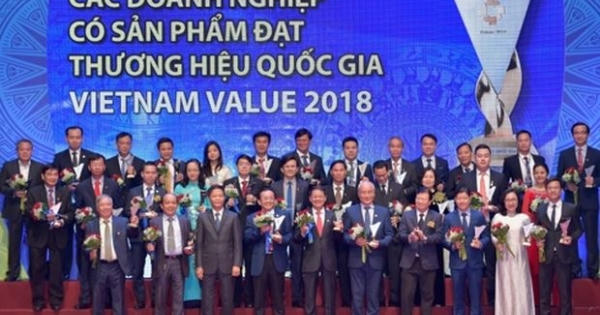 Gần 100 doanh nghiệp đạt Thương hiệu Quốc gia 2018 Gần 100 doanh nghiệp đạt Thương hiệu Quốc gia 2018