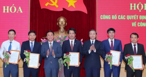 Công bố các vị trí chủ chốt Tỉnh ủy và Sở ngành tại Thanh Hóa Công bố các vị trí chủ chốt Tỉnh ủy và Sở ngành tại Thanh Hóa