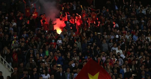 VFF bị phạt gần 40 nghìn USD vì pháo sáng ở vòng loại U23 châu Á