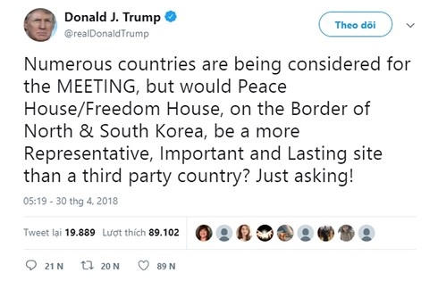 Vì sao Bàn Môn Điếm có thể được chọn cho Thượng đỉnh Mỹ - Triều?