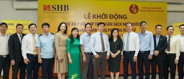 SHB tiếp tục phối hợp với Kho bạc Nhà nước tiến hành thu NSNN và thanh toán song phương điện tử tại TP HCM