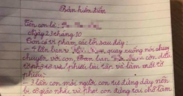Phụ huynh sốc vì con bị cô giáo phạt nghỉ học mà không thông báo gia đình