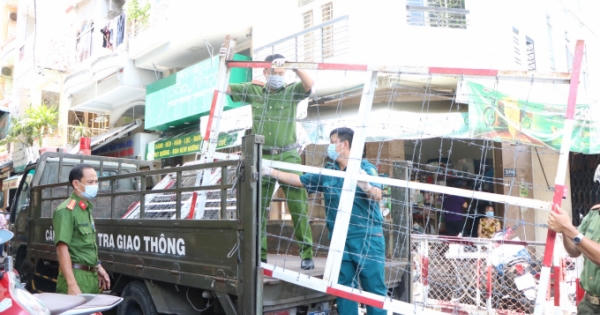 TP HCM: Phong tỏa con hẻm ở quận 3 vì có ca nghi nhiễm Covid-19