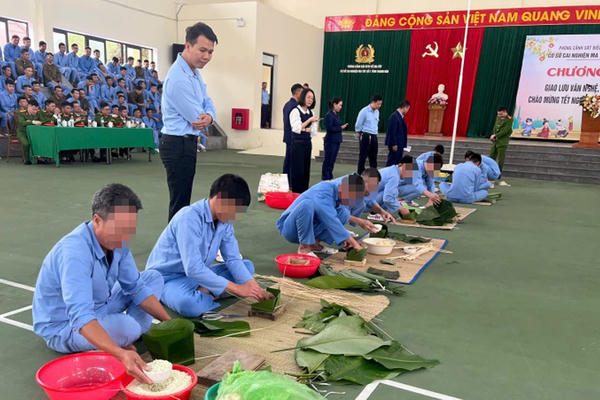 Tết trong Cơ sở Cai nghiện ma tuý số 1 - Xuân ấm, sáng niềm tin