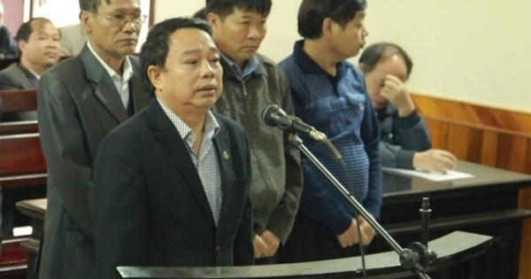 Chiều nay tuyên án vụ nguyên Chủ tịch huyện và đồng phạm gây thất thoát hơn 10 tỷ