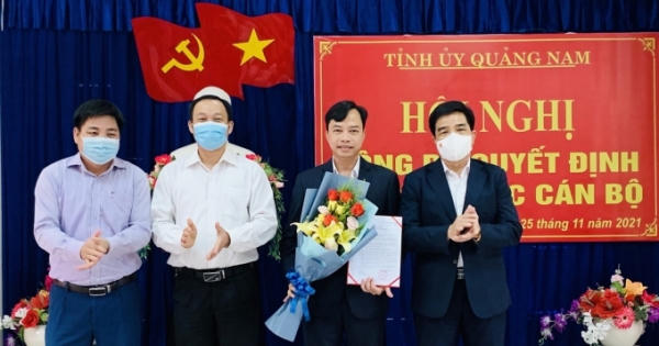 Ông Quảng Văn Ngọc làm Bí thư huyện Nông Sơn