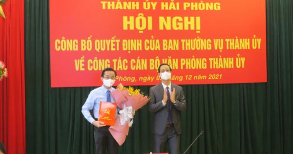 Hải Phòng điều động, bổ nhiệm hàng loạt lãnh đạo sở, ngành
