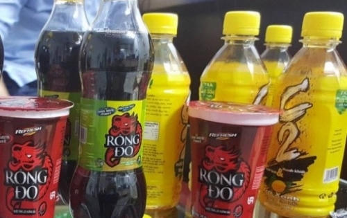 Hai lô nước C2 và Rồng đỏ có hàm lượng chì vượt ngưỡng bị dừng lưu thông Hai lô nước C2 và Rồng đỏ có hàm lượng chì vượt ngưỡng bị dừng lưu thông