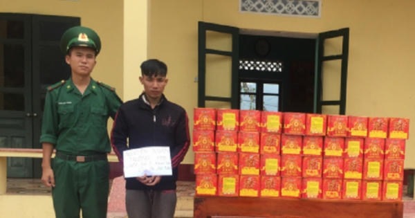 Quảng Ninh: Bắt giữ người đàn ông vận chuyển hơn 1 tạ pháo nổ