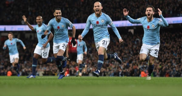 Video trận đấu Man City 3-1 Man Utd: Đẳng cấp vượt trội