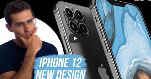 Lộ diện thiết kế mới nhất của của iPhone 12