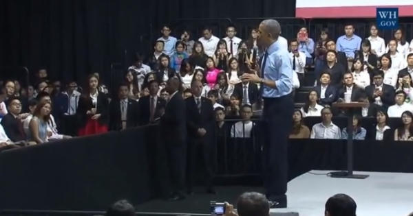 Truyền hình trực tiếp Tổng thống Obama nói chuyện với gần 1.000 bạn trẻ Việt Nam