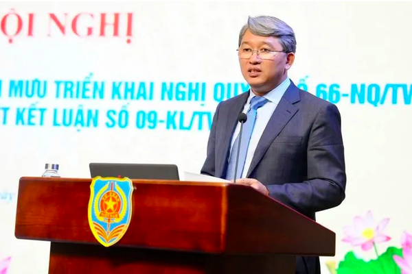 Bộ trưởng Bộ Tư pháp: Đưa thể chế từ ‘điểm nghẽn của điểm nghẽn’ trở thành lợi thế cạnh tranh