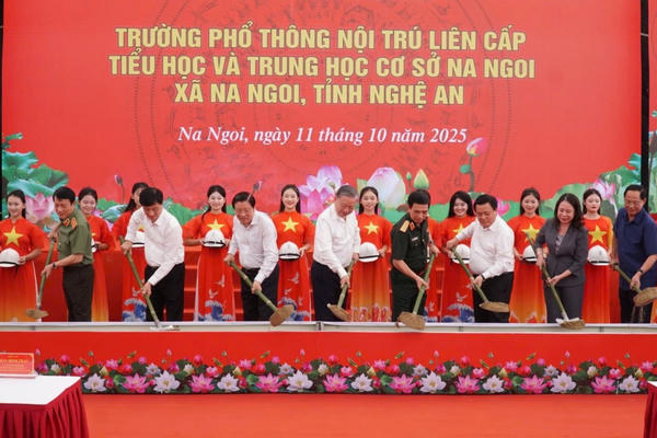 Khởi công đồng loạt 121 trường nội trú liên cấp tổng vốn 30.000 tỷ đồng