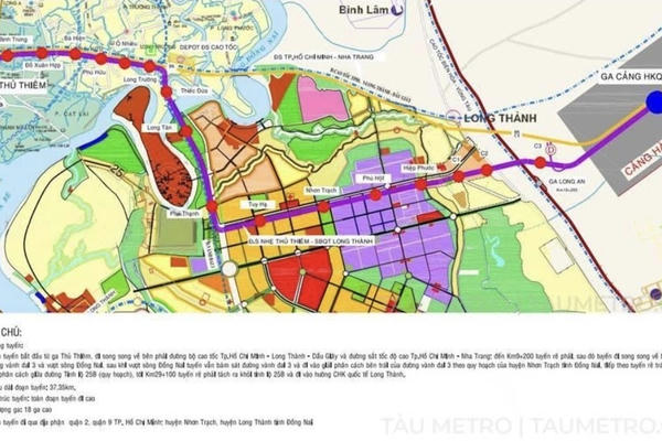 TP.HCM “chạy nước rút” dự án metro Bến Thành – Thủ Thiêm, dự kiến khởi công tháng 4/2026