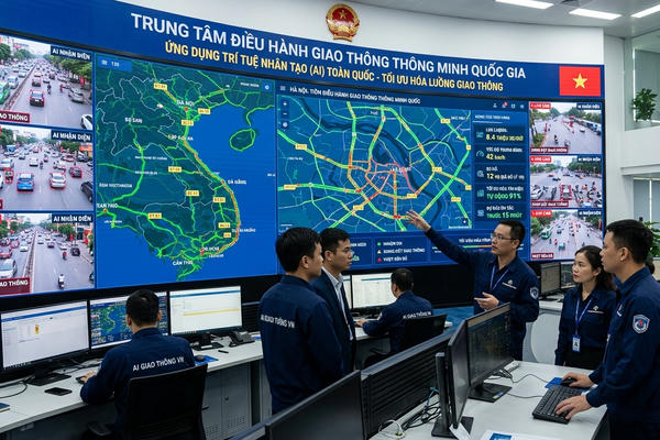 Phê duyệt Đề án ứng dụng AI điều hành giao thông toàn quốc