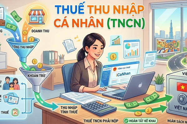 Thuế TNCN dịp Tết: Quy định tiền thưởng và quà bốc thăm tất niên