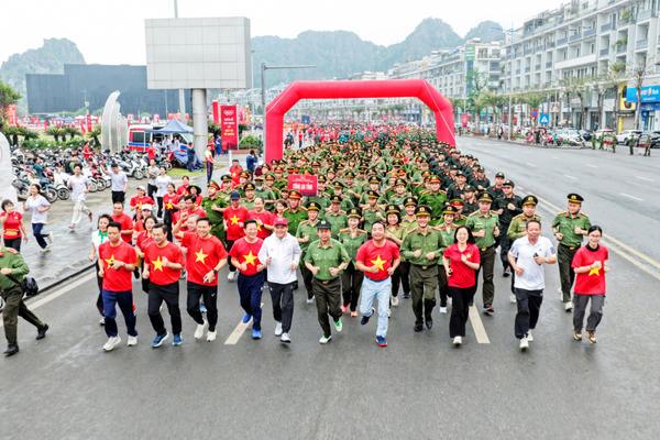 Hơn 34.000 người hưởng ứng Ngày chạy Olympic 2026 tại Quảng Ninh