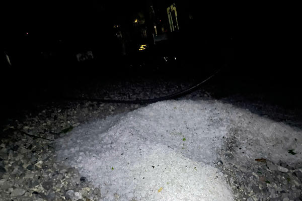 Xuất hiện mưa đá tại một số xã vùng cao Tuyên Quang 