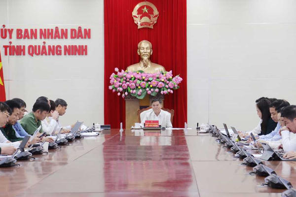 Quảng Ninh kiểm điểm tiến độ các tổ công tác lĩnh vực đất đai, hạ tầng