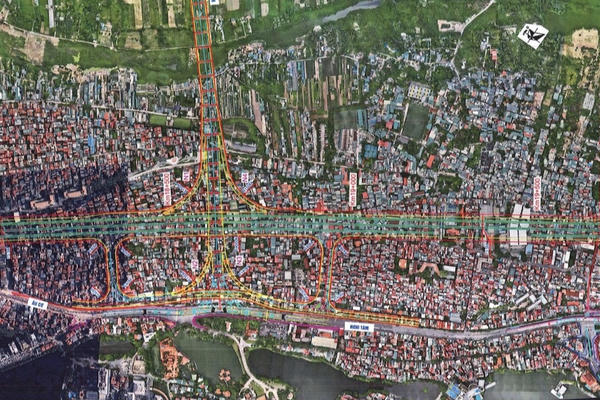 Đề xuất làm đường 6 làn xe, vận tốc 80km/h tại siêu dự án sông Hồng