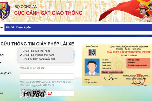 Quy định về thời hạn các hạng Giấy phép lái xe và cách tra cứu trực tuyến