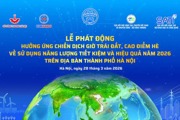Hà Nội phát động sử dụng năng lượng tiết kiệm và hiệu quả cao điểm hè 2026 Hà Nội phát động sử dụng năng lượng tiết kiệm và hiệu quả cao điểm hè 2026