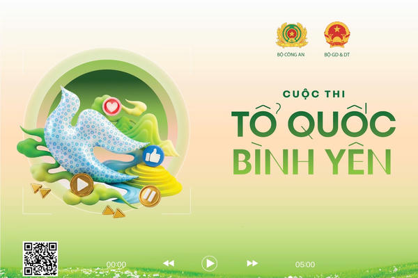 Bộ Công an phát động Cuộc thi sáng tạo video "Tổ quốc bình yên" năm 2026