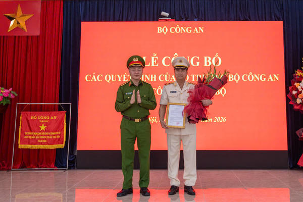 Thiếu tướng Dương Đức Hải giữ chức Cục trưởng Cục Cảnh sát PCCC và CNCH